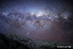 001 サザンアルプスに輝く銀河（2009年5月）ニュージーランド.jpg