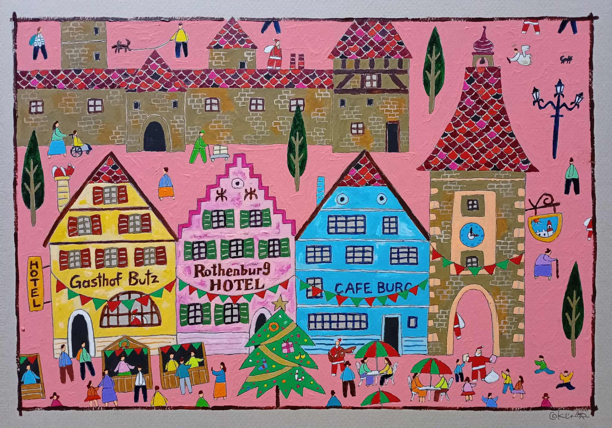  欧州クリスマス街風景展 11,13〜12,28