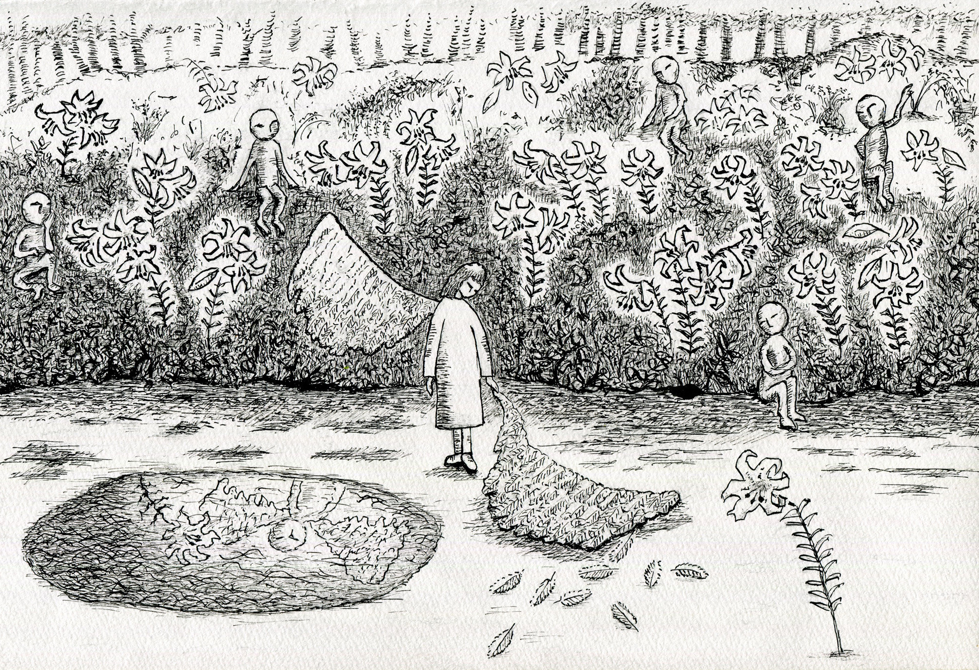 「太田二郎　木版画　ハンスと鏡〜創作物語と原画の世界〜」展 8 , 6 （木）〜11,3（火）