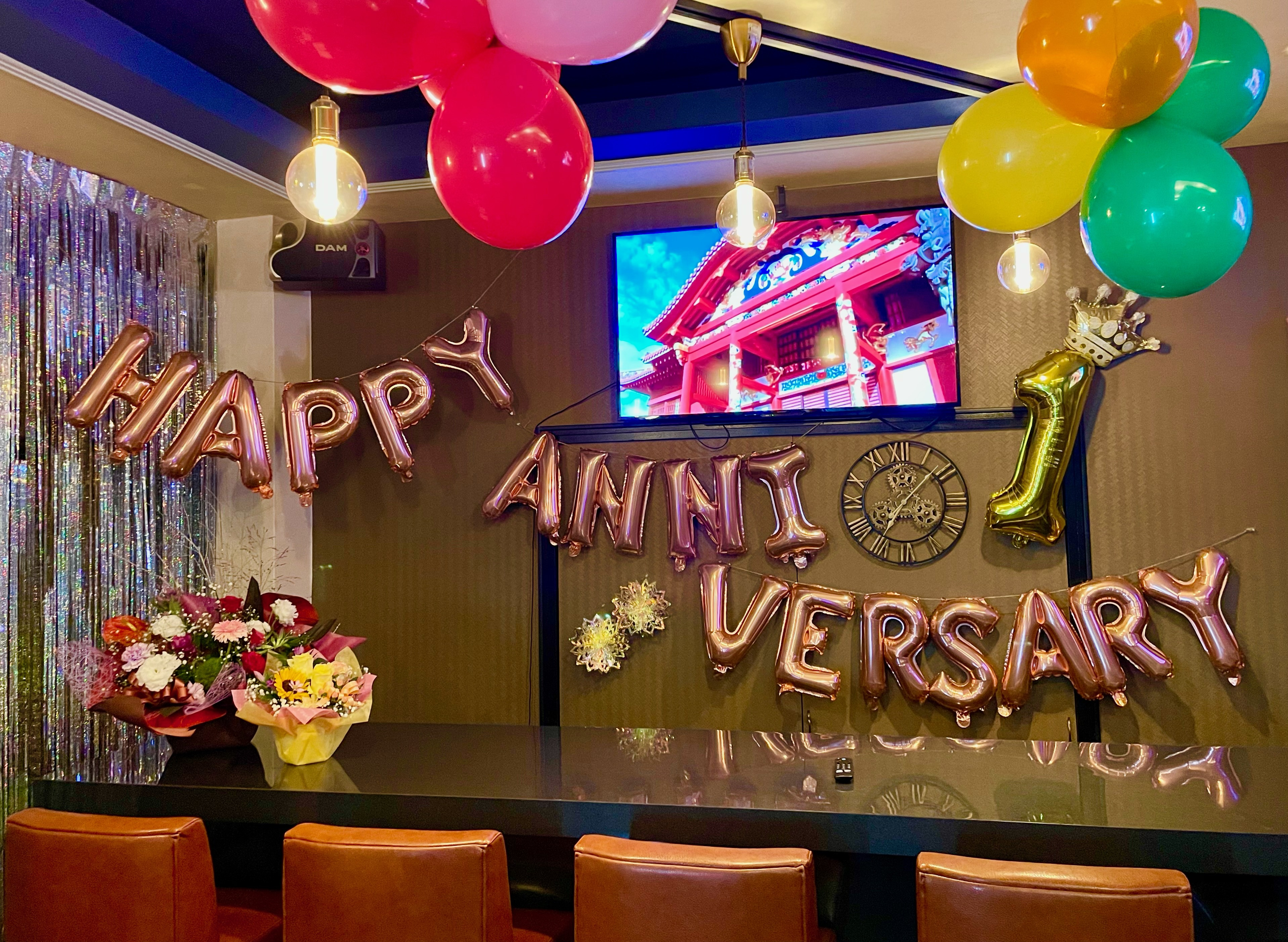 1周年経ちました！