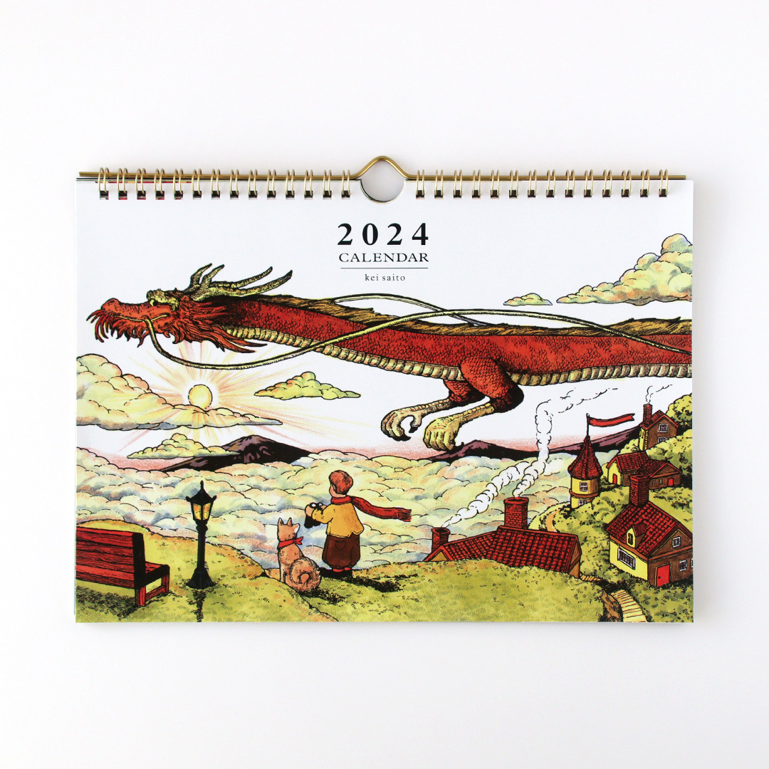 2024年オリジナル壁掛けカレンダーの追加販売を開始しました。