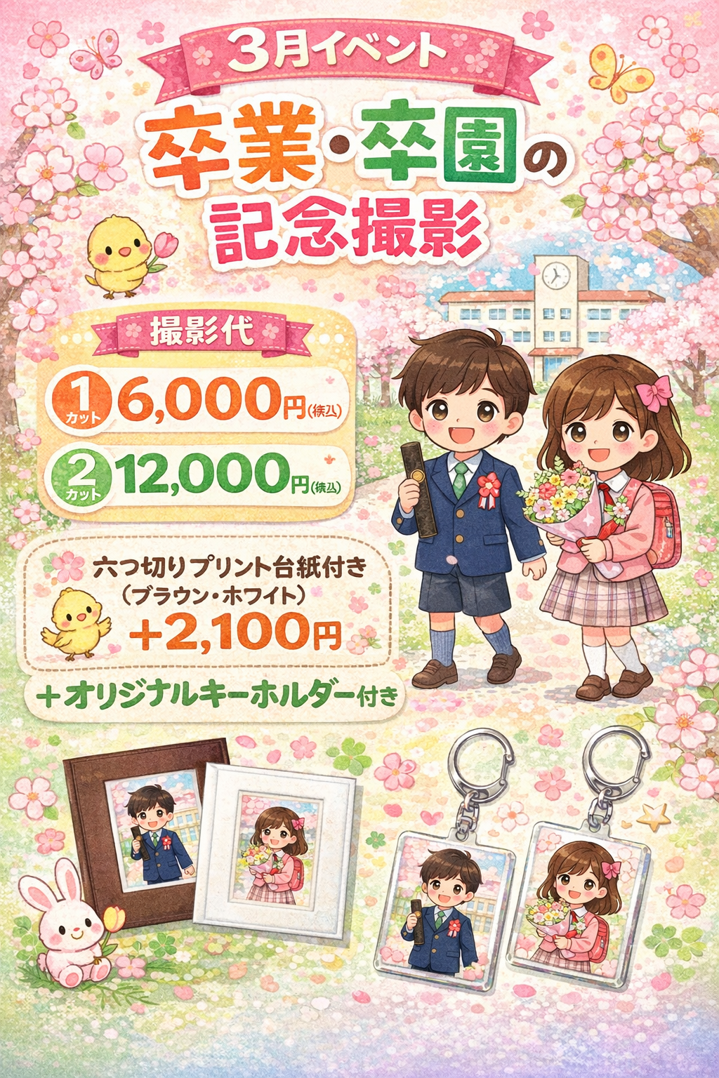 3月のイベント　ご予約お待ちしています。