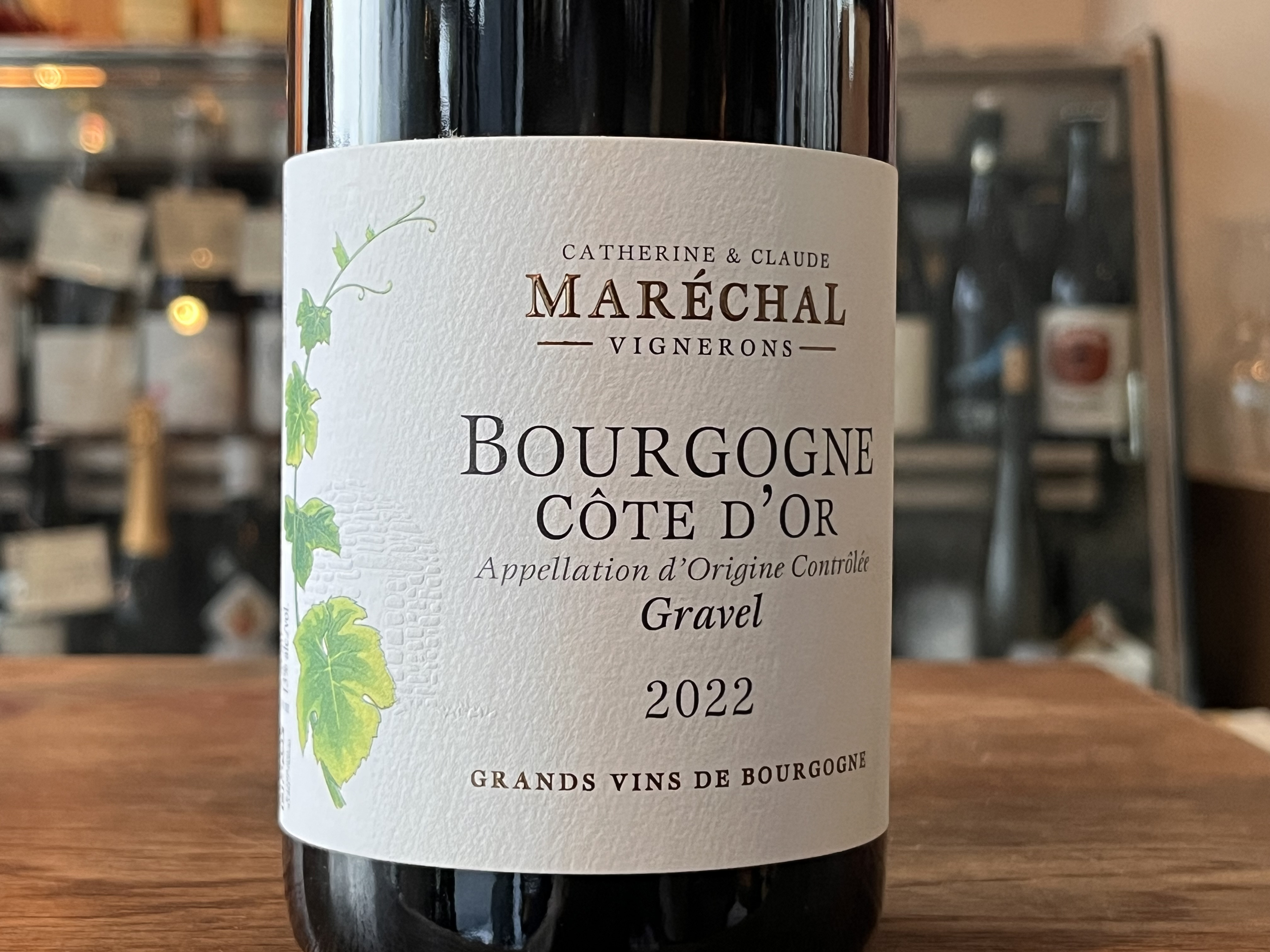 ドメーヌ・マレシャル　ブルゴーニュ　キュヴェ・グラヴェル　2022