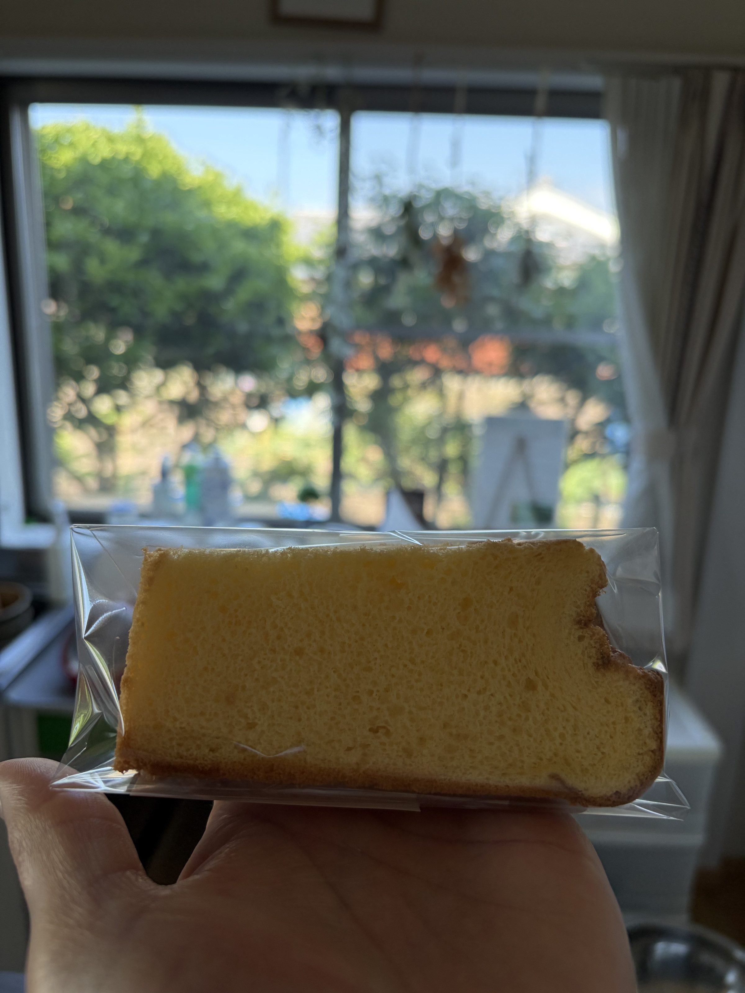 ふわふわシフォンケーキを心掛け