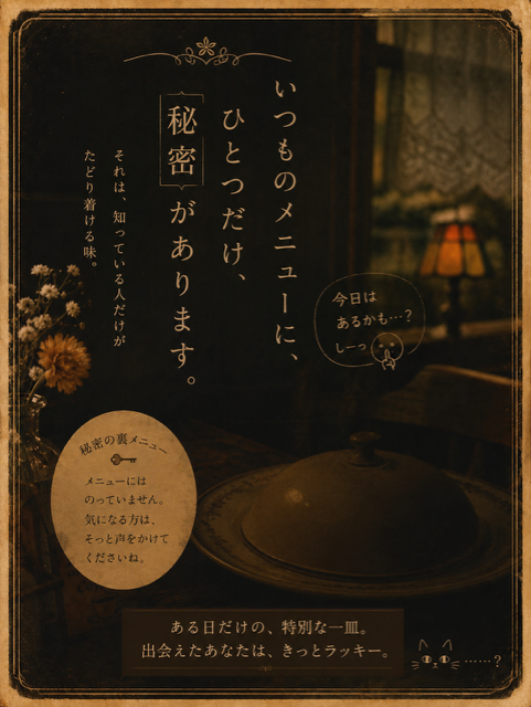 裏メニュー