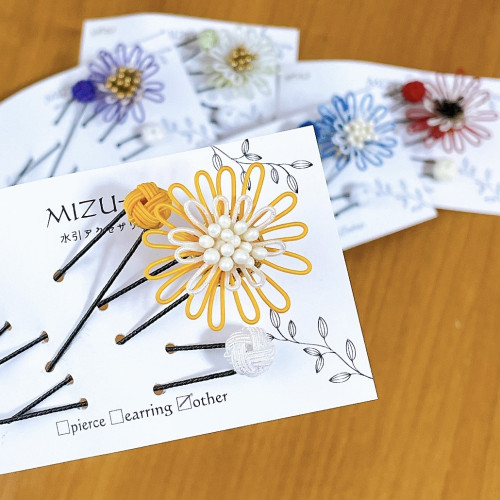 水引パーツ　専用ページ 改訂版 水引細工のアクセサリー』☆特典付き | mizuhikimie