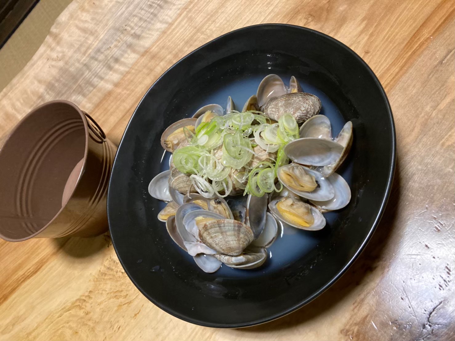 あさり酒蒸し