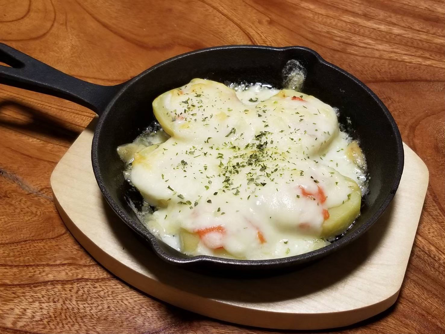 明太ポテトチーズ焼き
