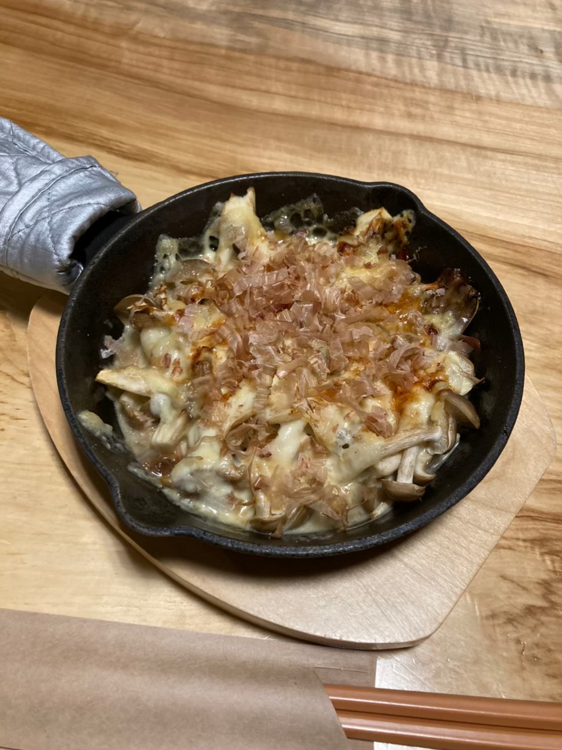 きのこチーズ焼き