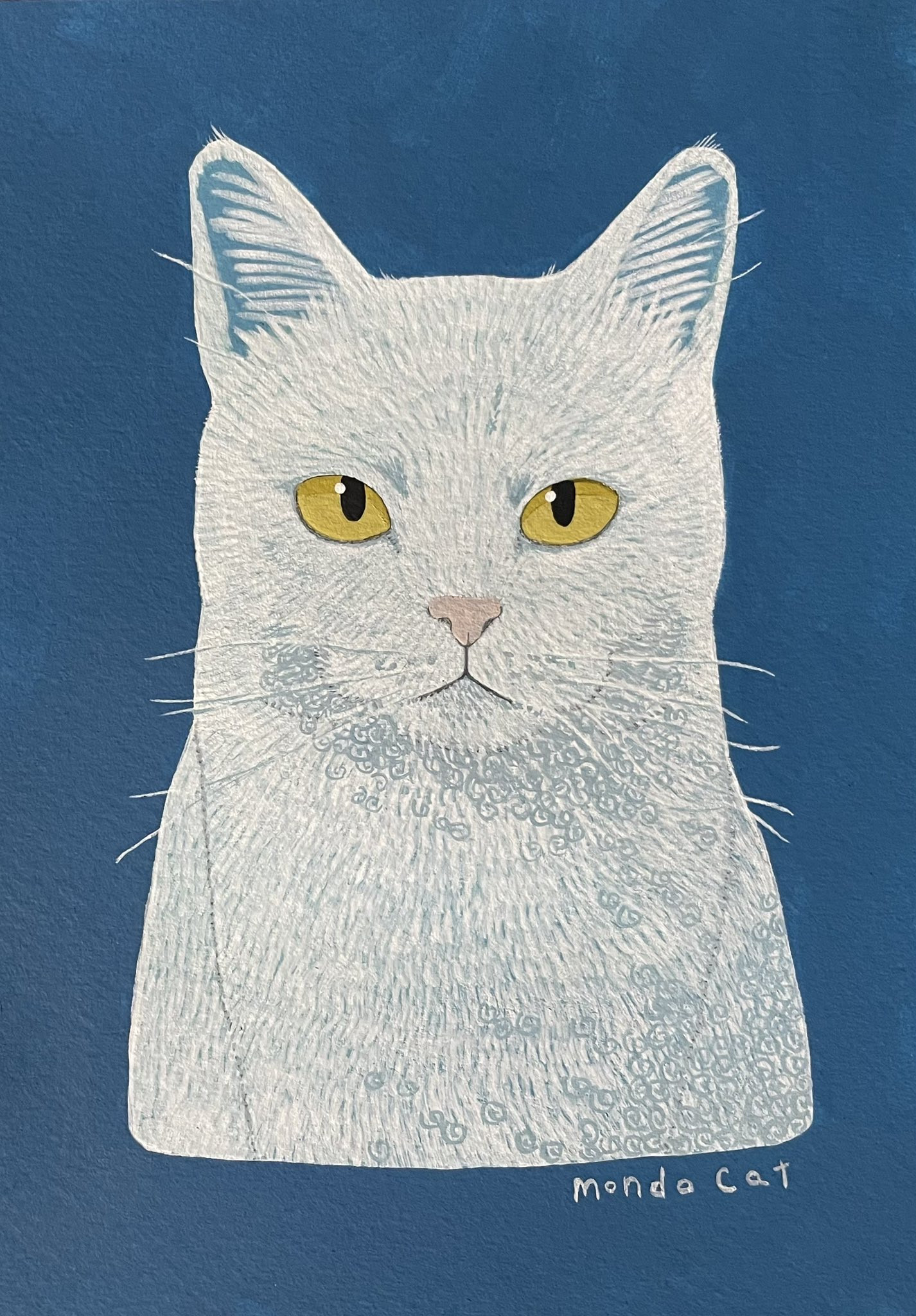 奥村門土展・ネコのメ