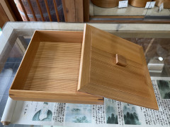 秋田杉 菓子器(内木目)