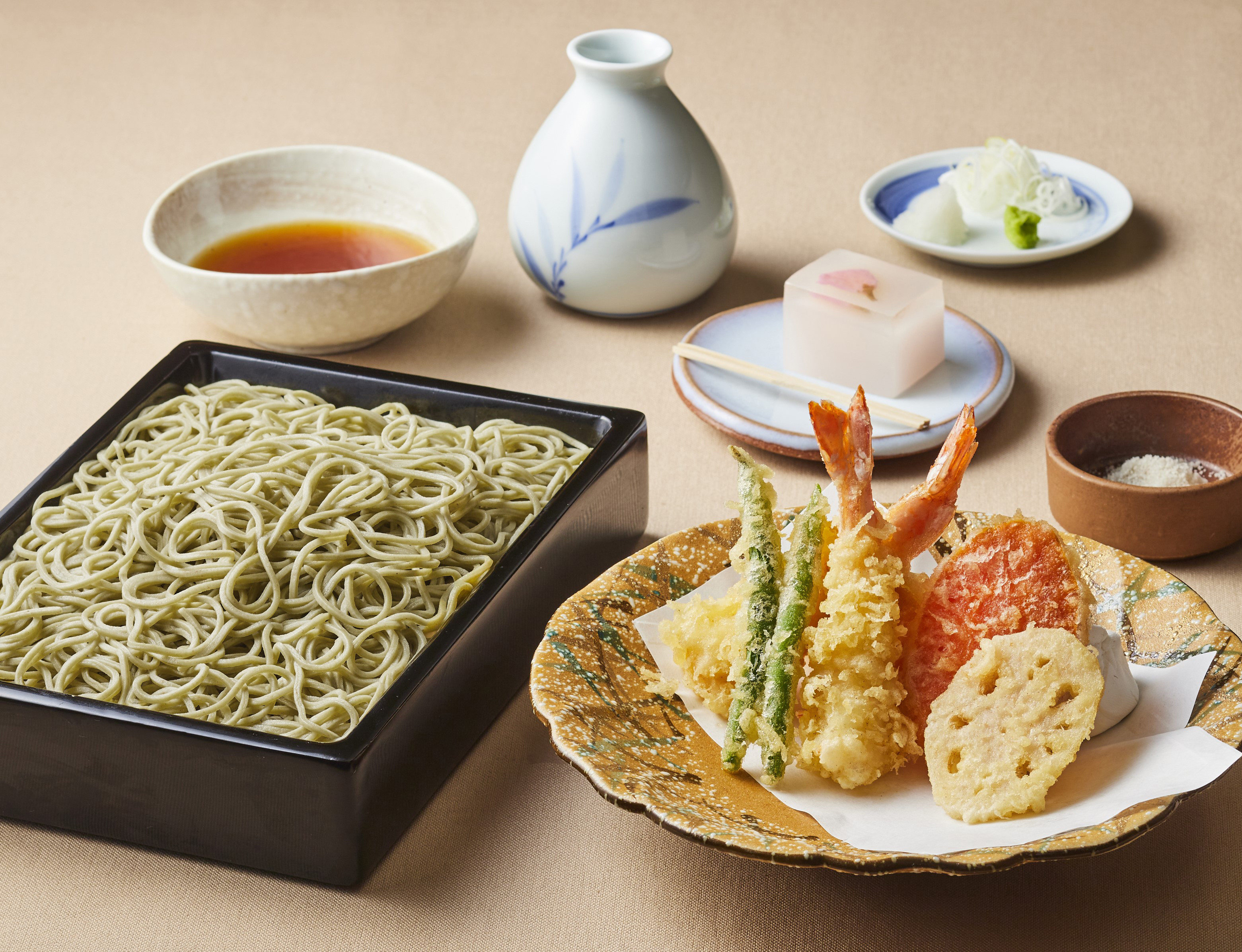 当店一番人気「天付御膳」