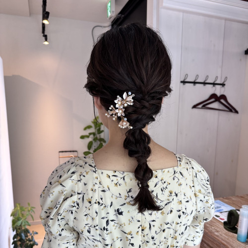 お呼ばれhair✨