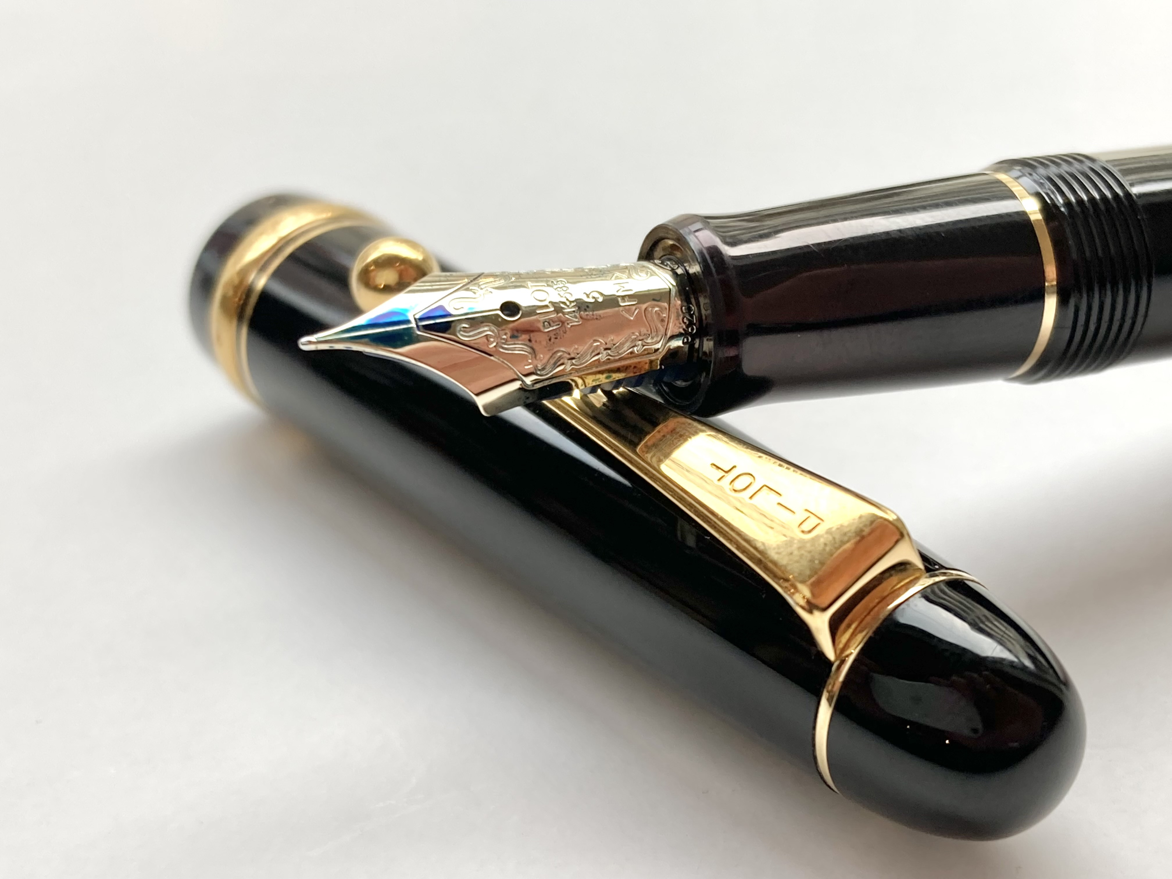 稀少 シェーファー 万年筆 デスクペン 14K 585 F 洗浄整備済 稀少 シェーファー 万年筆 デスクペン 14K 585 F 洗浄整備済