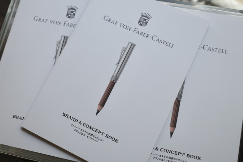 GRAF VON FABER-CASTELL「ブランド&コンセプトブック(無料)」入荷。