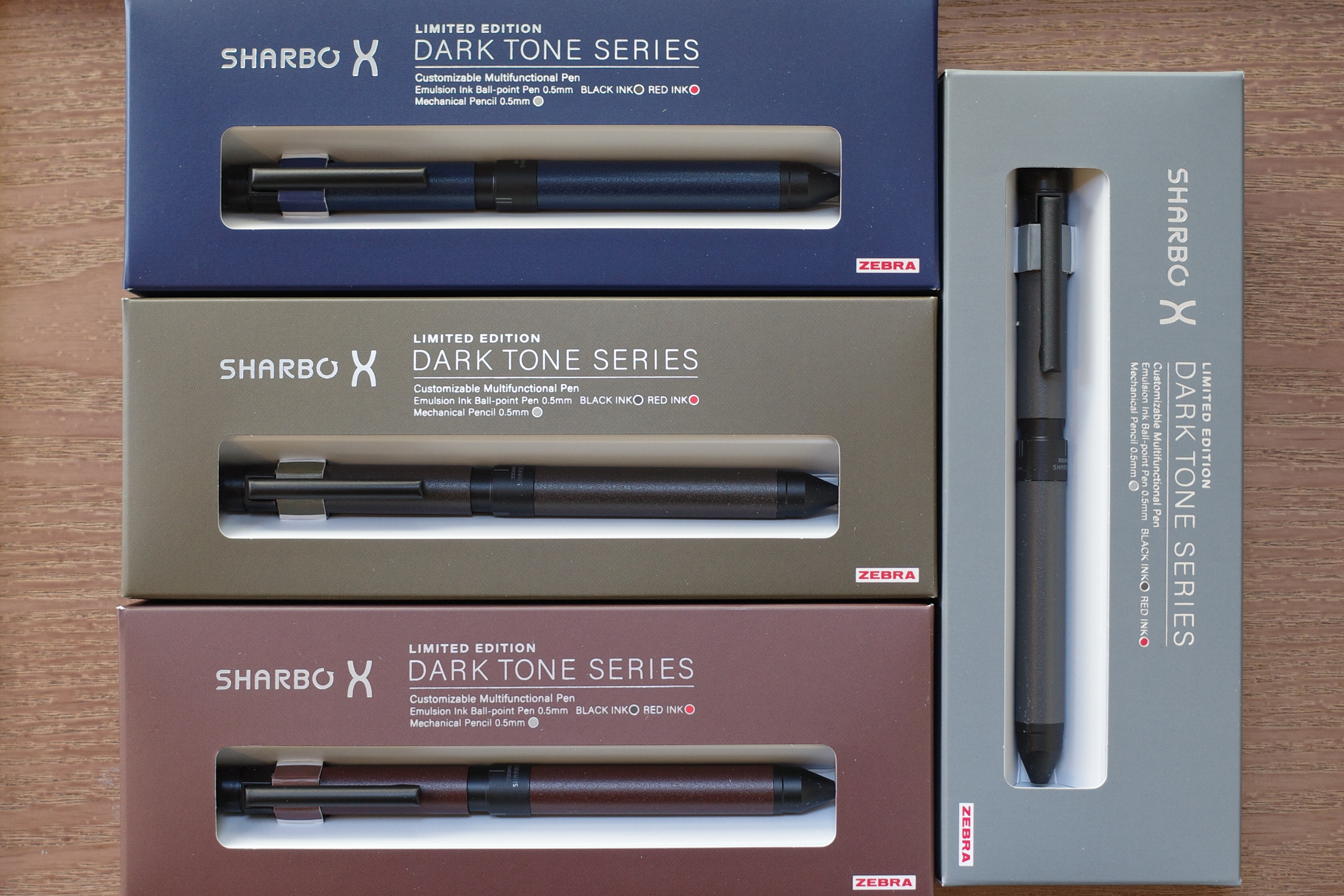 ZEBRA限定品「シャーボX ST3 /ダークトーン」が入荷。