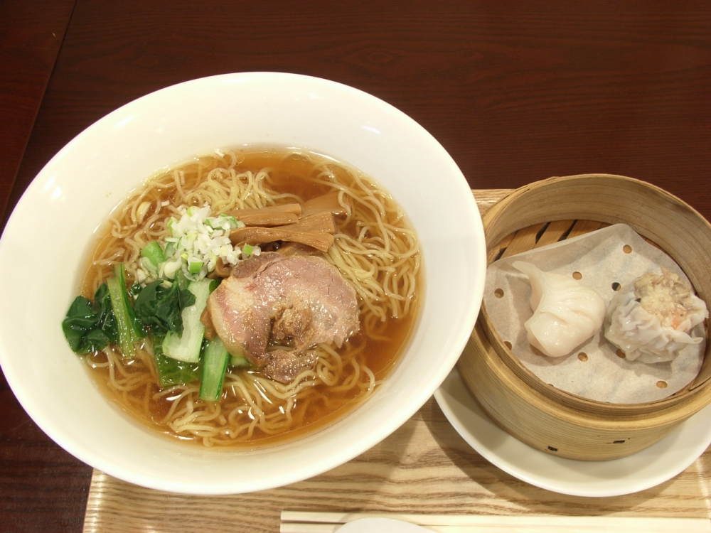 ラーメンセットの外観