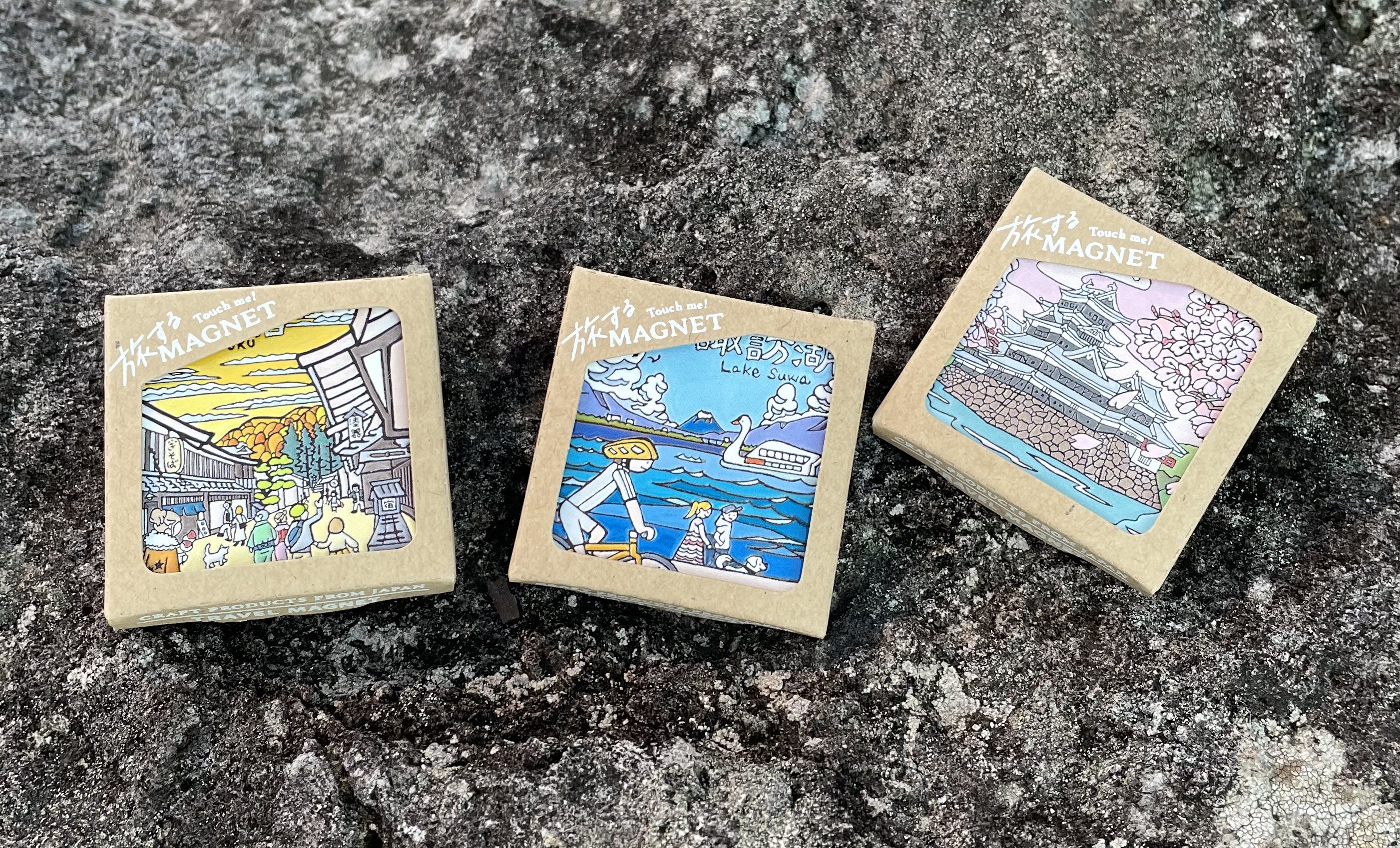 「旅するマグネット」（企画販売：（株）ぺノン）長野県の絵柄を担当しました。