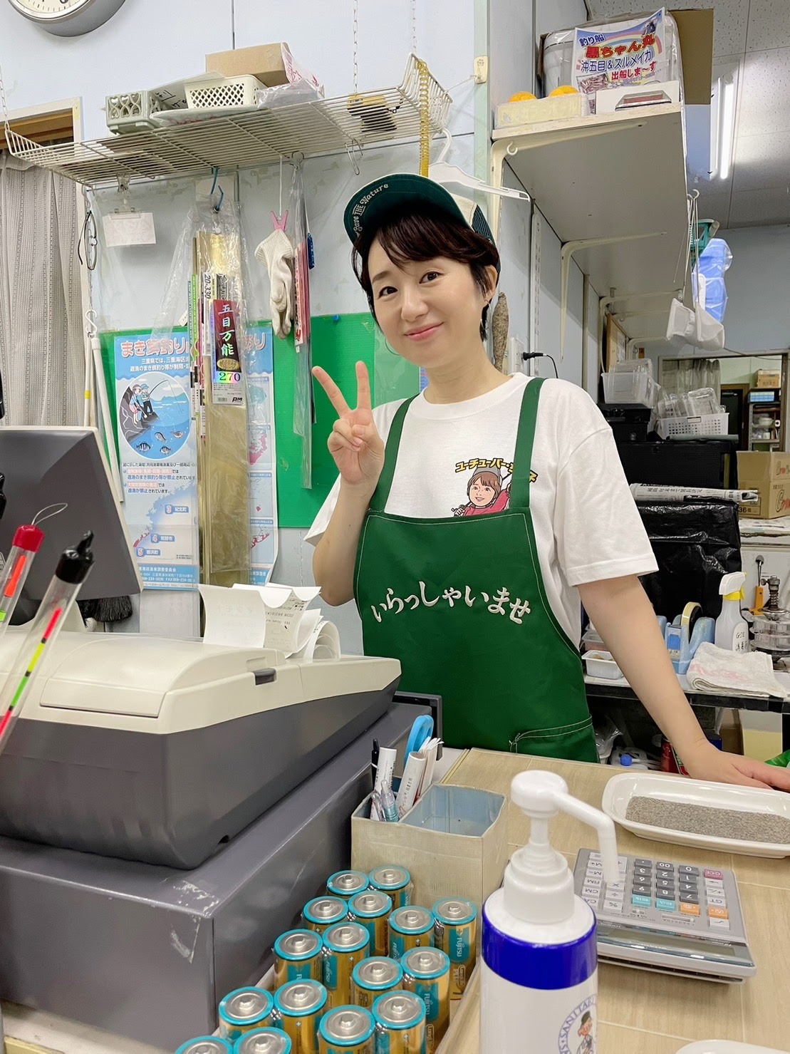 ちぬ子さん1日店長!