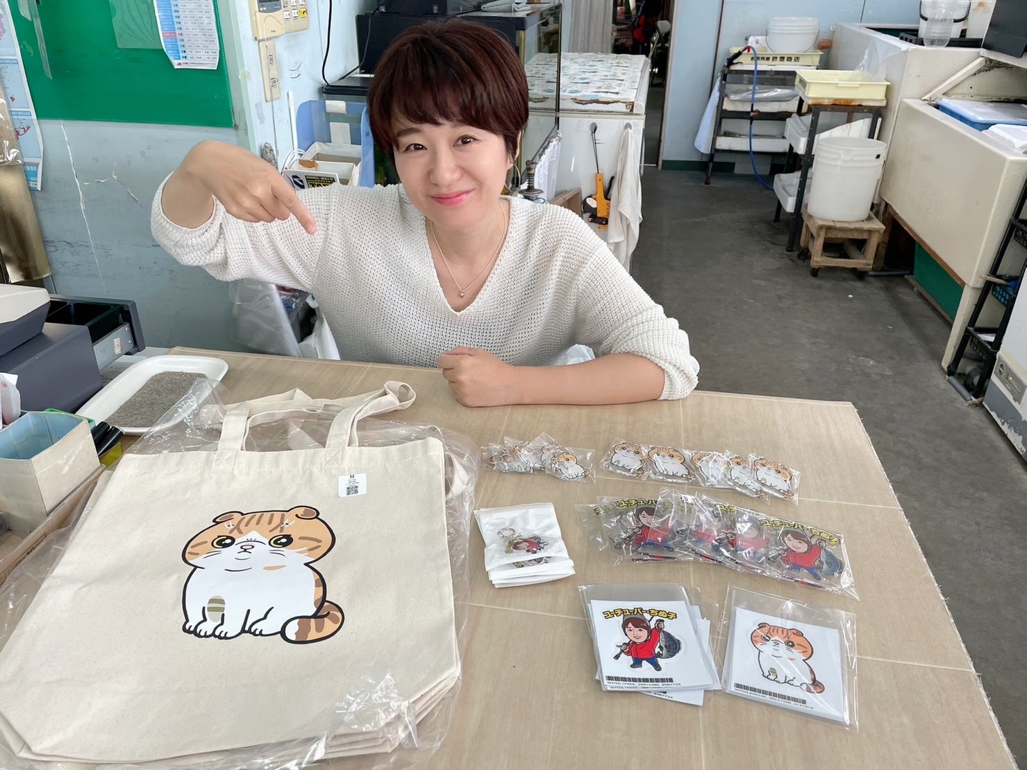 ちぬ子グッズ販売開始！