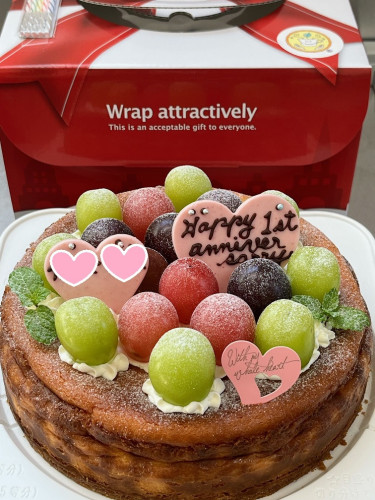 【結婚1周年お祝いケーキ♪】