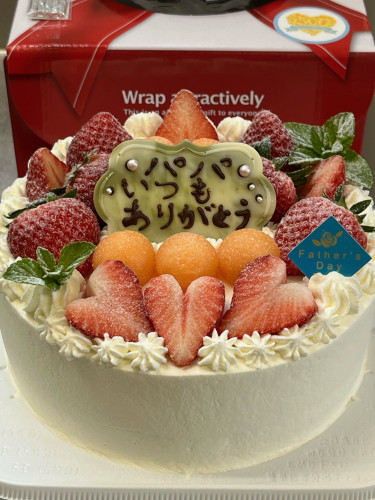 【父の日に送るフルーツケーキ♪】