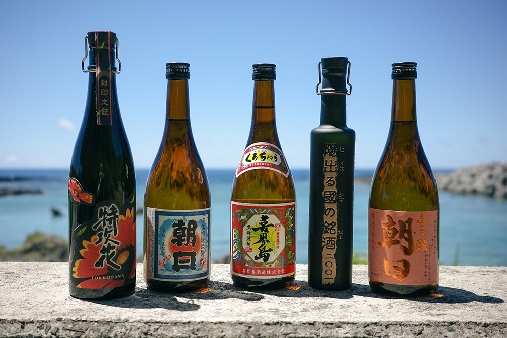 喜界島の黒糖焼酎