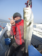 1月8日（日）釣果結果☆☆☆【鮃・鰤・鱸便】