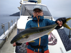 1月14日（土）釣果結果　爆沈【鮃・鰤・鱸便】
