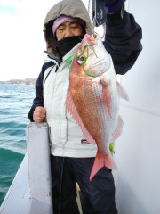 1月29日（日）釣果結果☆【太刀魚・真鯛便】