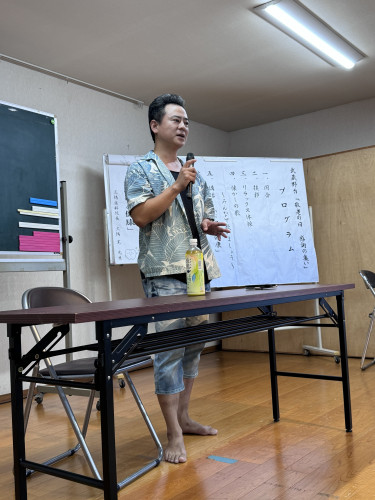 三隅歯科院長様による「お口と健康」のお話