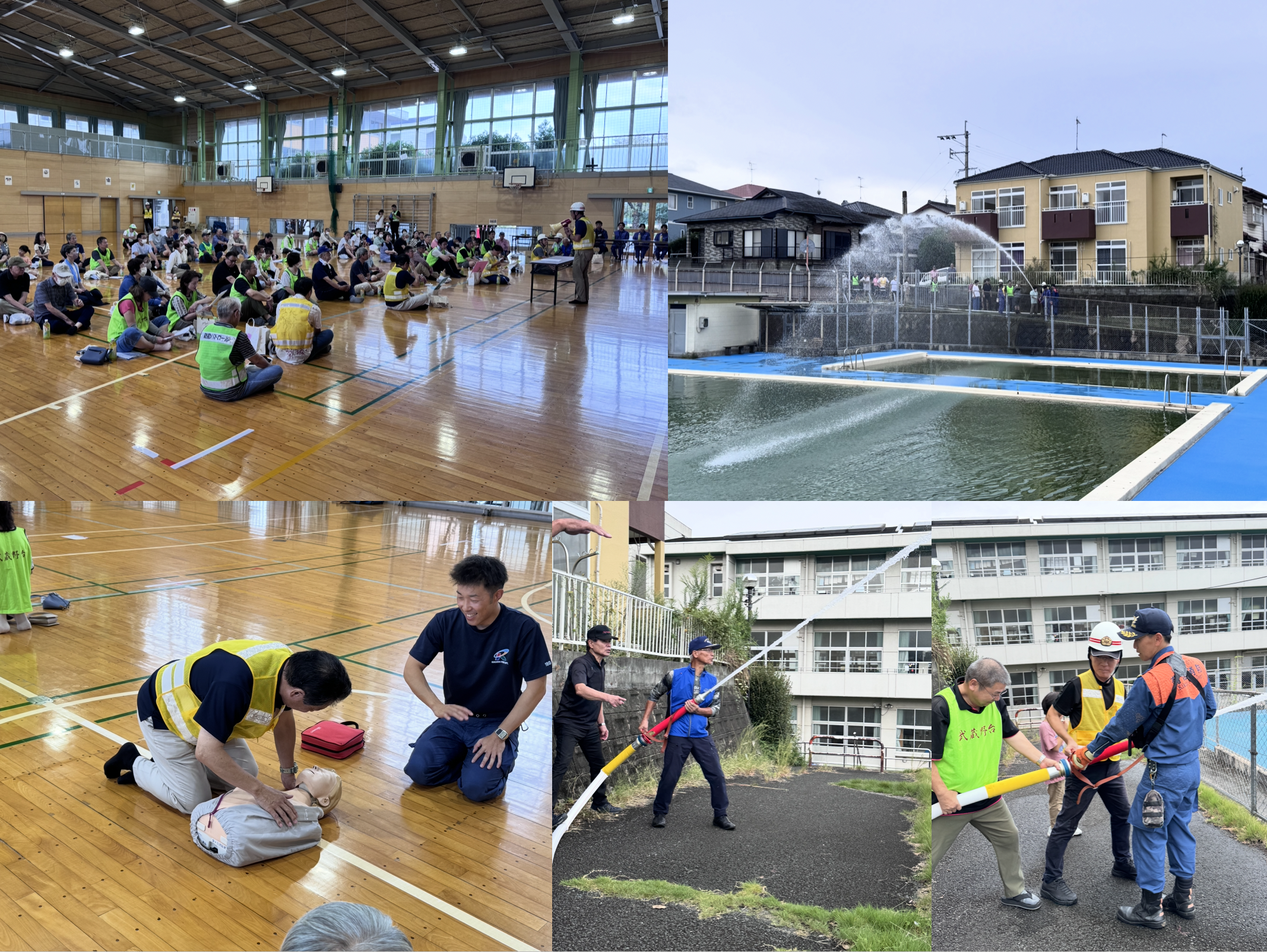 R7武蔵野台地区防災訓練(R7.09.28)