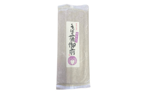 “菊芋入り”そばの藤御前