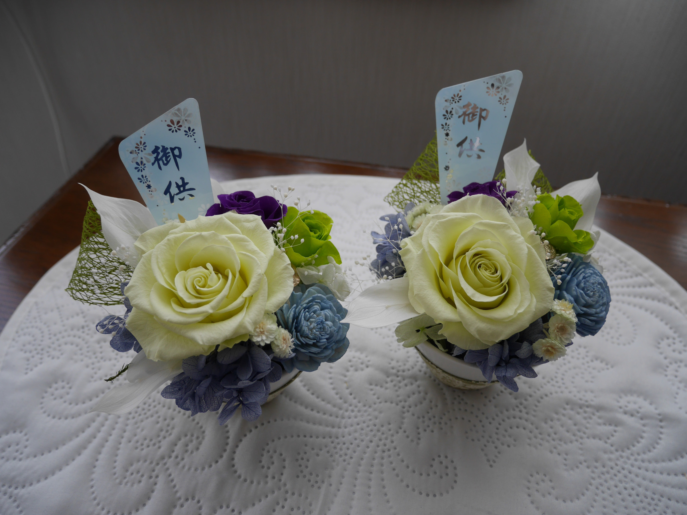 春彼岸　仏花