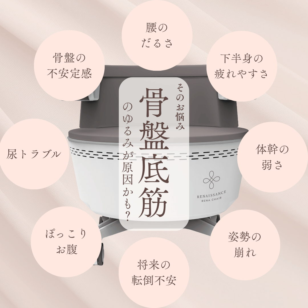 骨盤底筋トレーニングチェア導入のお知らせ