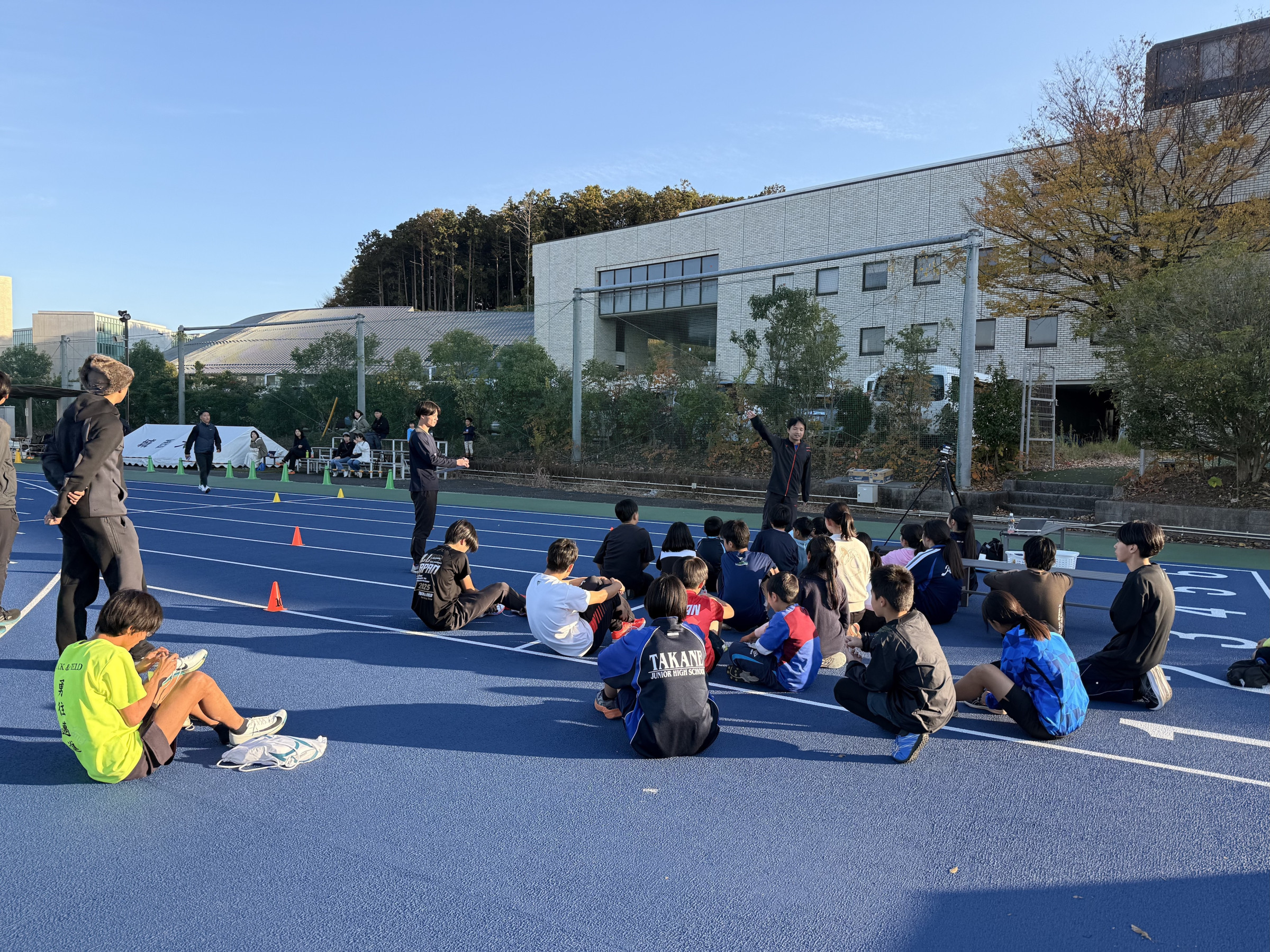 城西大学経営学部　篠原　准教授による50m走測定会の実施🏃‍♂️