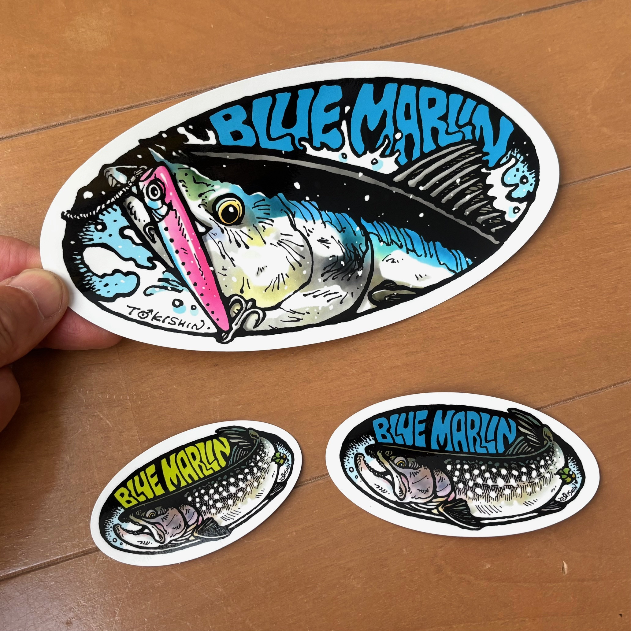 『BLUE MARLIN』ショップステッカー