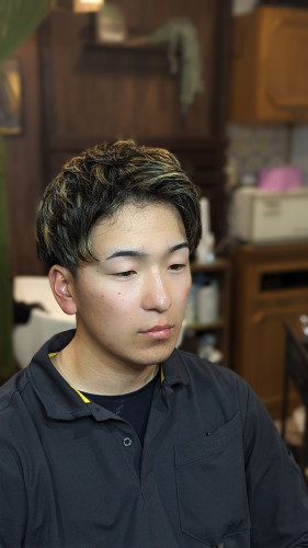 メンズハイライト