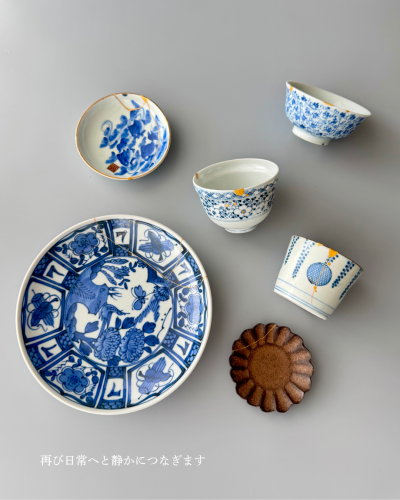 本日4/20より予約開始！　岩田屋本店　モダン金継ぎ〜グルー継ぎ〜体験ワークショップ