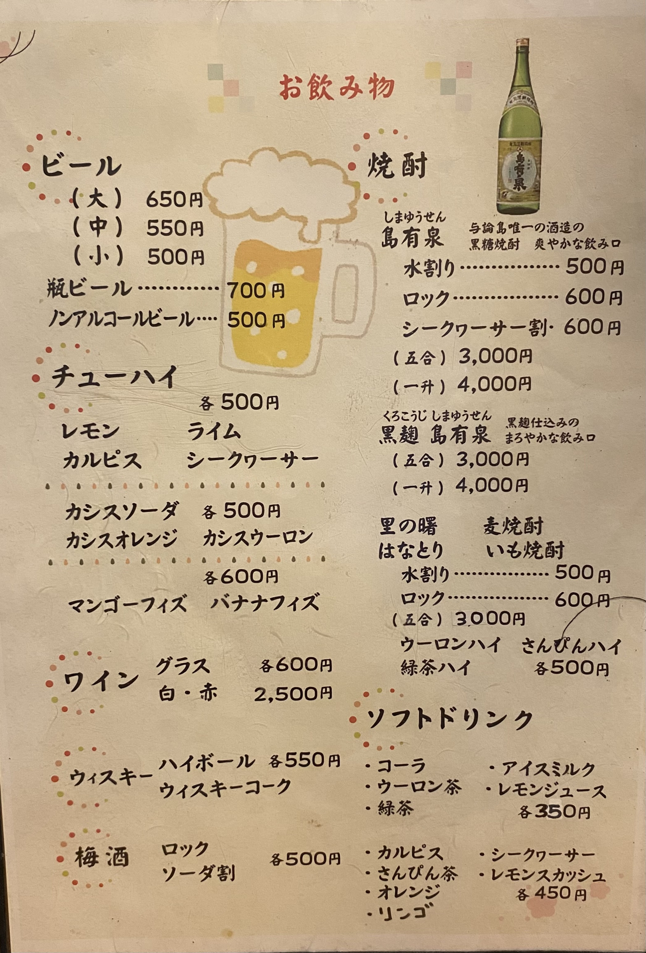 ドリンク