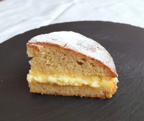 レモンのビクトリアスポンジケーキ