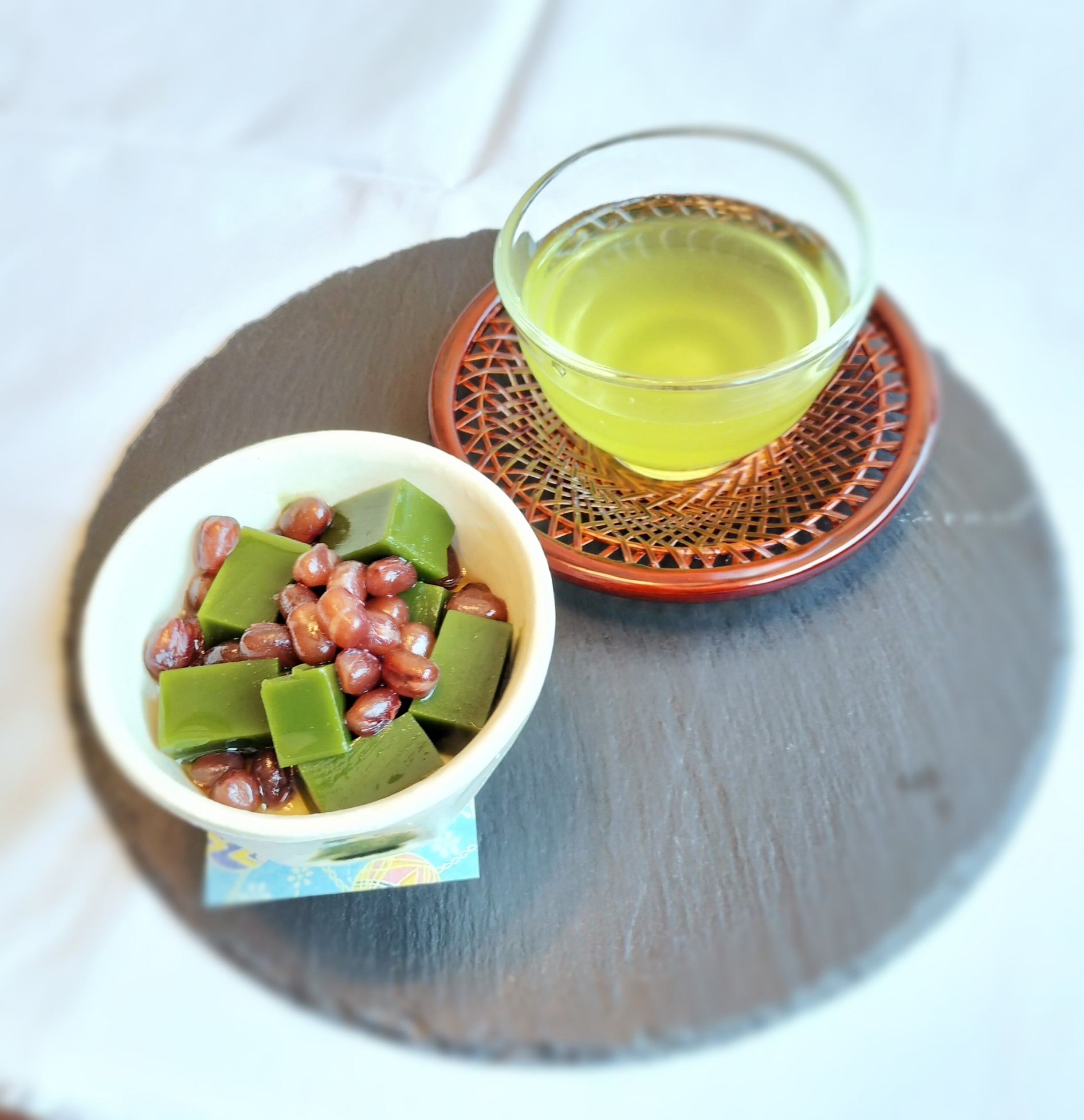 葛と寒天の冷菓