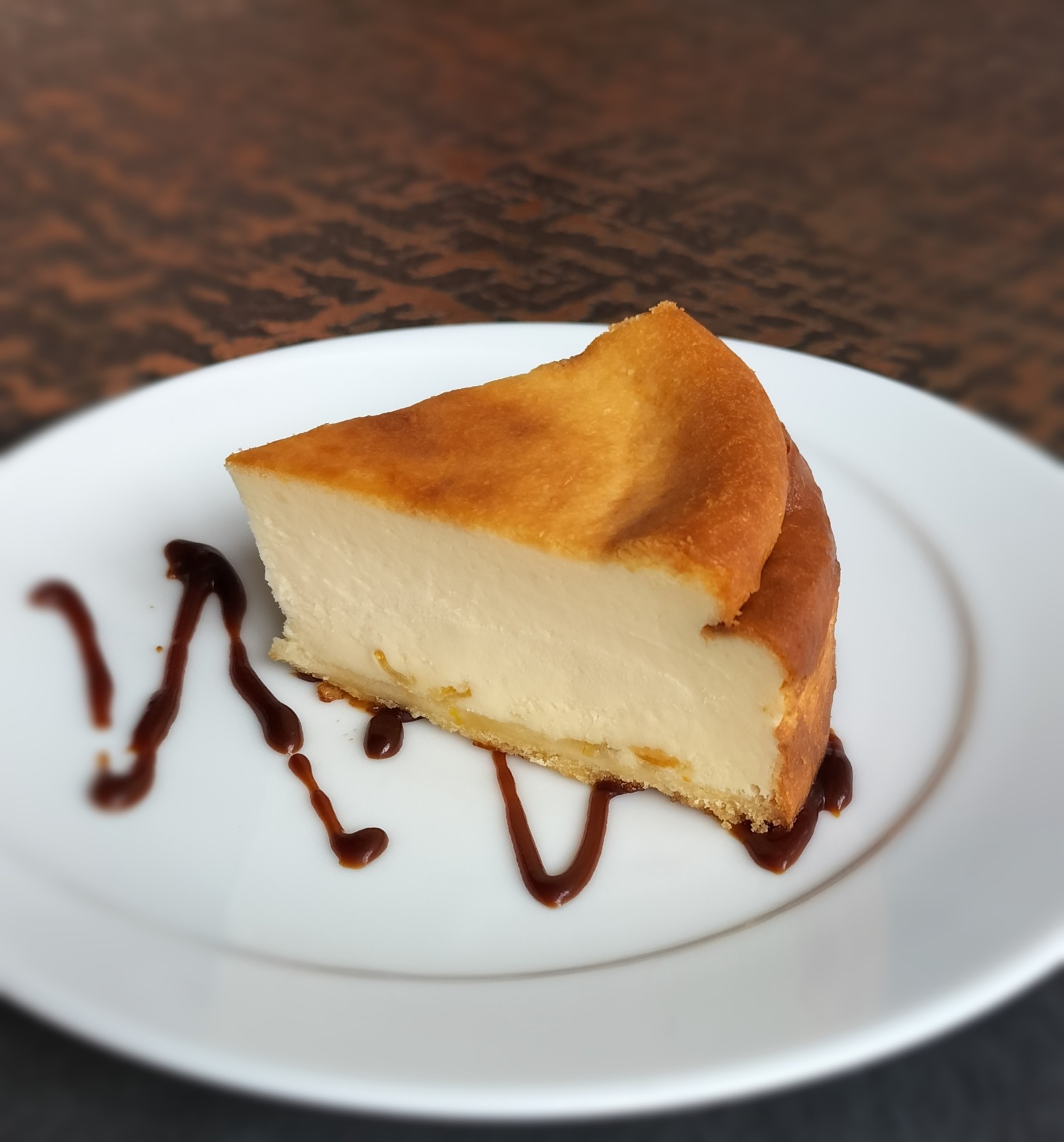 オレンジチーズケーキ