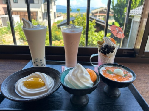夏のスィーツ　勢揃い