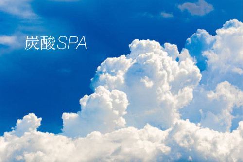 夏季限定メニュー「炭酸SPA」