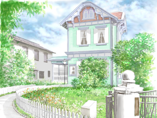 ぬり絵で脳トレ・山手資料館.jpg