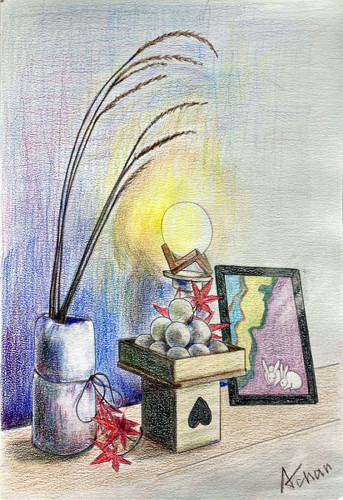 ❽「組みモチーフⅤ 月見」倉持 暁子さん.jpg