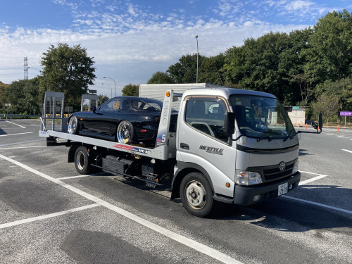 積載車完備！　こちらはスタンスネーションに向かう際の写真