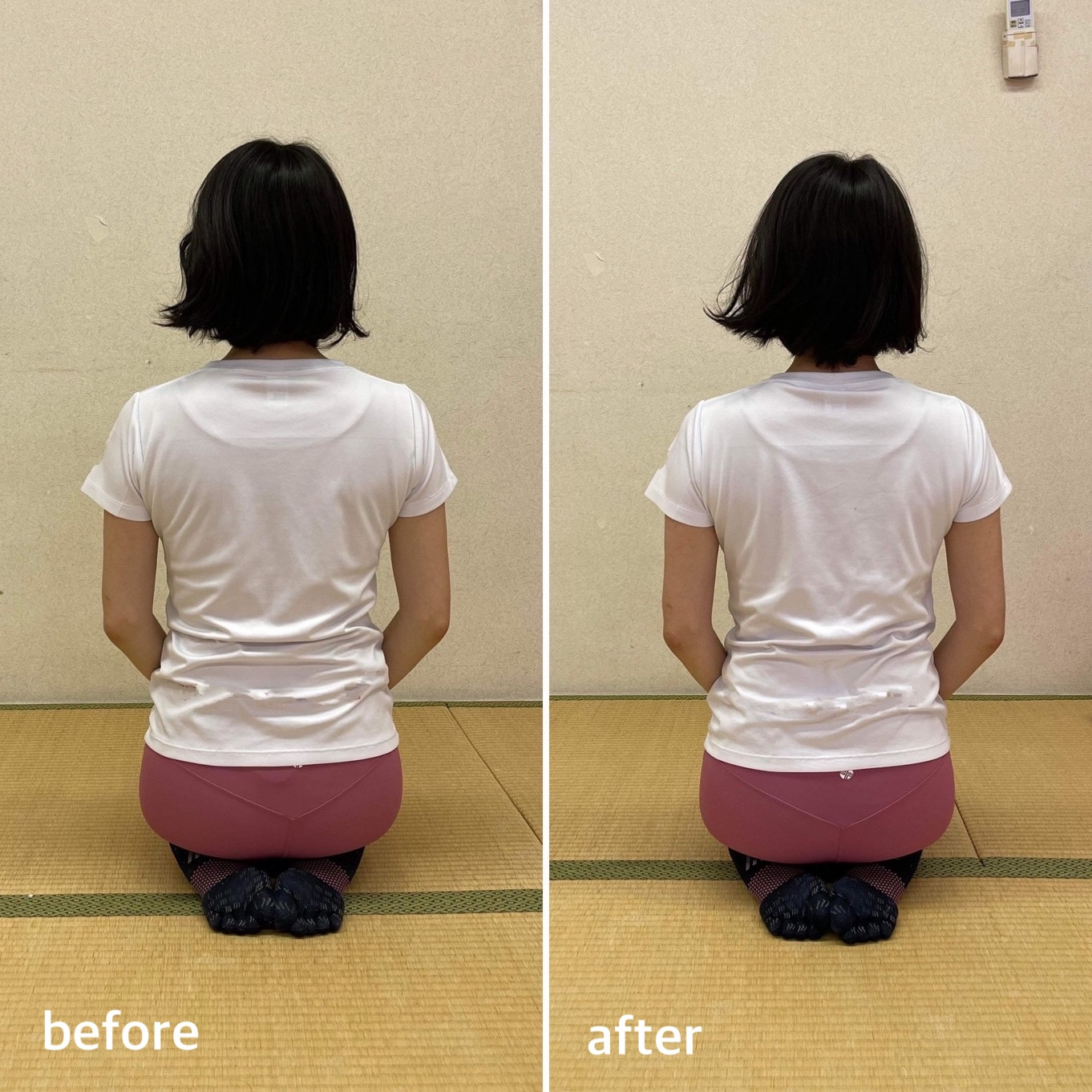 before&after「動きの変化に大興奮」を追加しました。