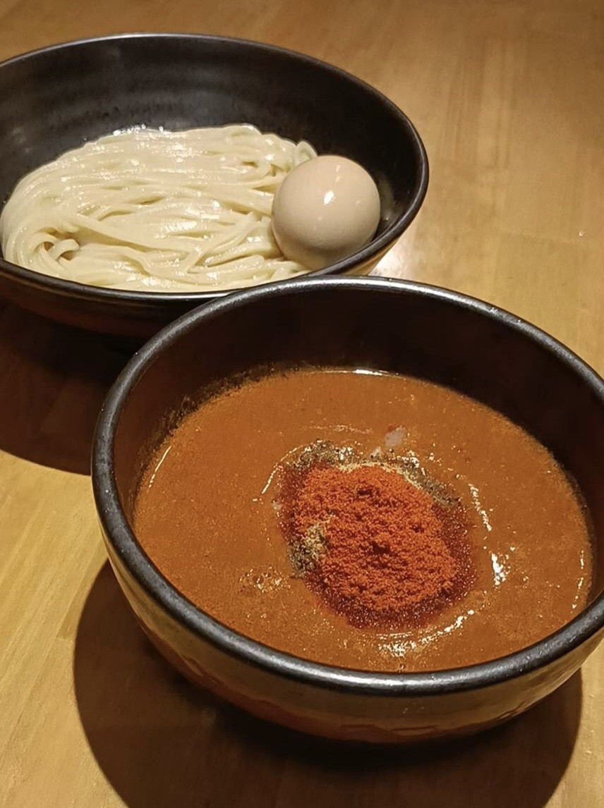 【期間&amp;数量限定】赤い濃厚つけ麺（味玉トッピング)